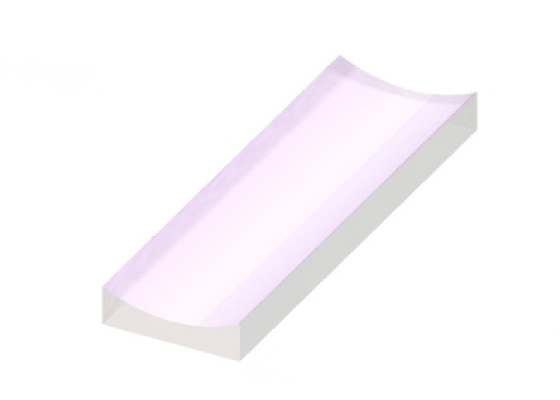 Lentille concave cylindrique CaF2 Lentilles laser cylindriques à surface incurvée