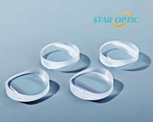 Lentille cylindrique optique personnalisée de 10x20 à 20x20, avec une matière première en verre optique et une ouverture claire supérieure à 90 %, adaptée à l'industrie