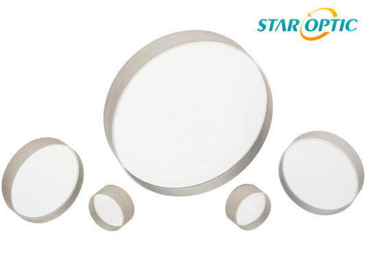 25.4mm Lentille à cylindre optique fournissant une planéité de surface λ4 aux côtés d'un film mince optique VIS à IR pour une mesure de précision