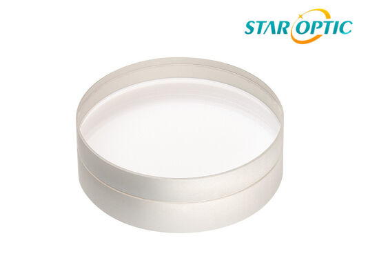 Revêtement antireflet Lentille cylindrique optique Diamètre 25,4 mm Planéité de surface λ/4 Précision pour applications industrielles