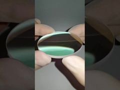 Lentille de verre sphérique à plan UV Silice fusionnée 546,1 nm dans les émetteurs