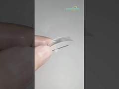 UV FS Lentille cylindrique convexe 632.8nm Lentille cylindrique 40 Scratch Dig